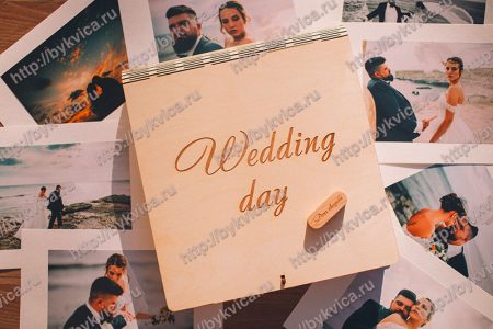 Футляр из дерева для альбома