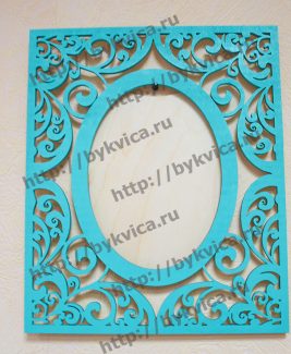 ramki32 Рамка деревянная с орнаментом