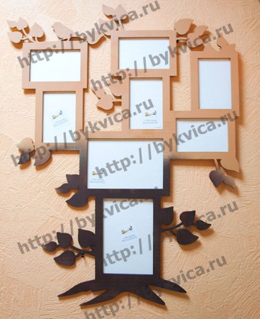 Рамка для фото" Родовое дерево"