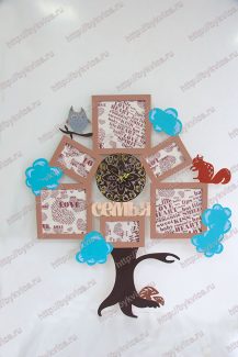 Рамка из дерева-семейное дерево