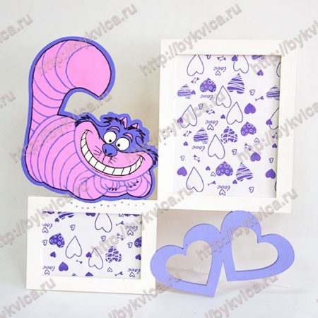 Рамка для фото-Чеширский Кот