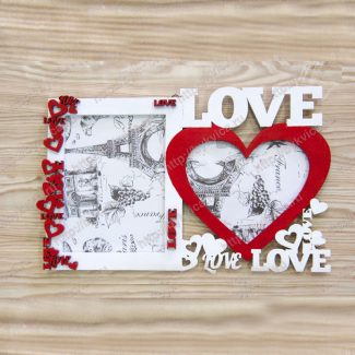 Рамка со словом любовь