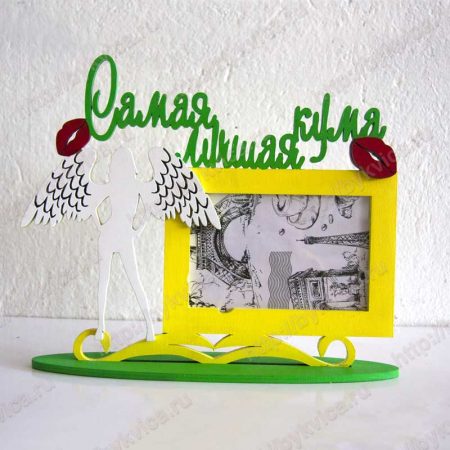 Рамка из дерева для кумы