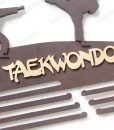 Медальница с именем "Taekwondo"