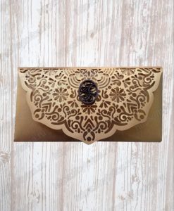 Свадебные пригласительные с монограммой