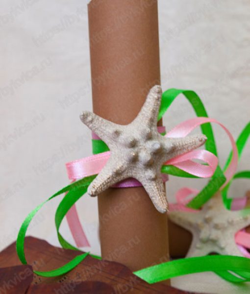 Пригласительные на свадьбу в морской тематике