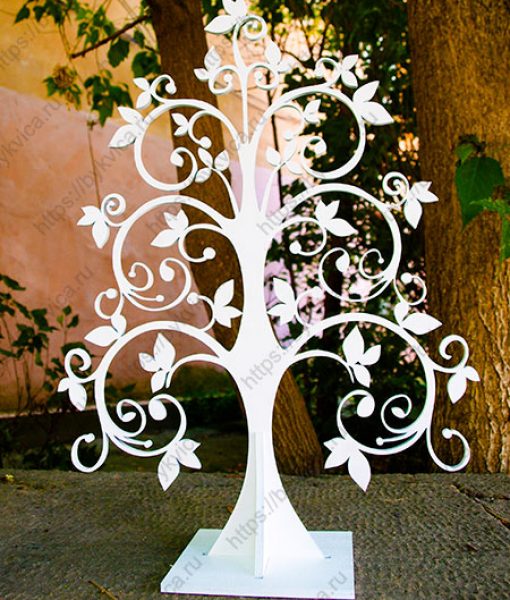 Свадебное дерево для декора, пожеланий и кендибара