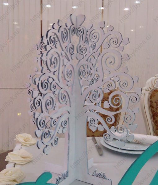 Дерево пожеланий на свадьбу и день рождения