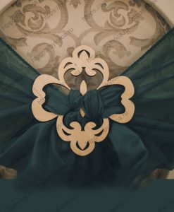 Банты на стулья из дерева. Банты (пряжки) для оформления свадебных стульев