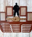 Медальница с именем для judo