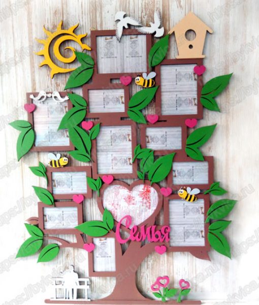 Семейная рамка для фото